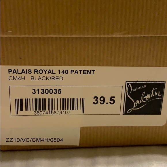 LOUBOUTIN PALAIS ROYAL PATENT LEATHER - Picture 8 of 8